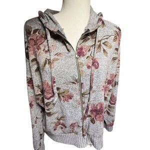 Maurices Heather Gray Knit Hoodie